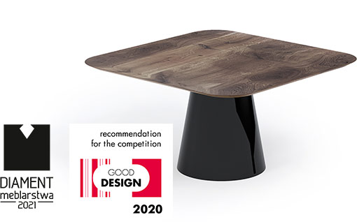 Stoły MONO - unikalne stoły z metalową nogą i drewnianym blatem